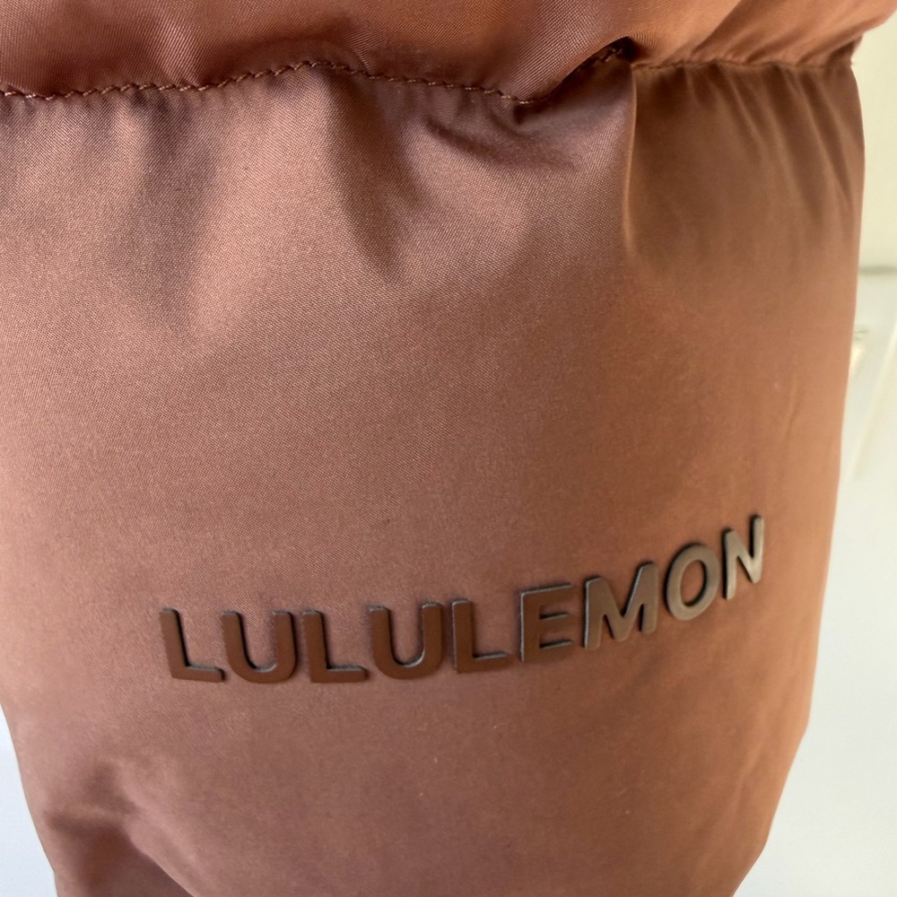 Lululemon Women’s Wunder Puff 600-Down-Fill Hooded Jacket - Brown - size 8 - Picture 4 of 7